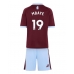 Aston Villa Ibrahim Mbaye #19 Hjemmedraktsett Barn 2026-27 Kortermet (+ Korte bukser)